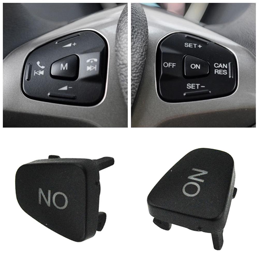 Car Audio Volume Steering Wheel Button Cruise Control Switch M ON Button For Ford Escort Fiesta MK7 MK8 ST Ecosport 2013-2015