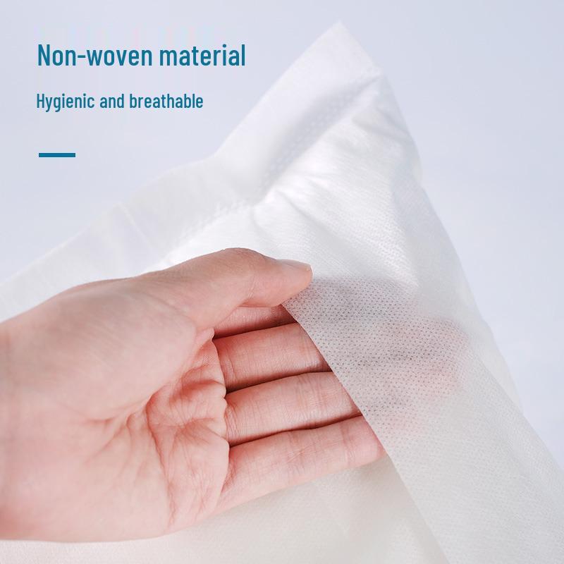 100 Taies d'oreiller jetables épaissies non tissées pour voyage, salon de beauté & hôtel - Respirantes & Anti-saleté