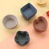 12Pcs/Set Silicone Cake Mold Muffin Cupcake Baking Molds Kitchen Cooking Bakeware Diy Cake Decorating Baking Tools
