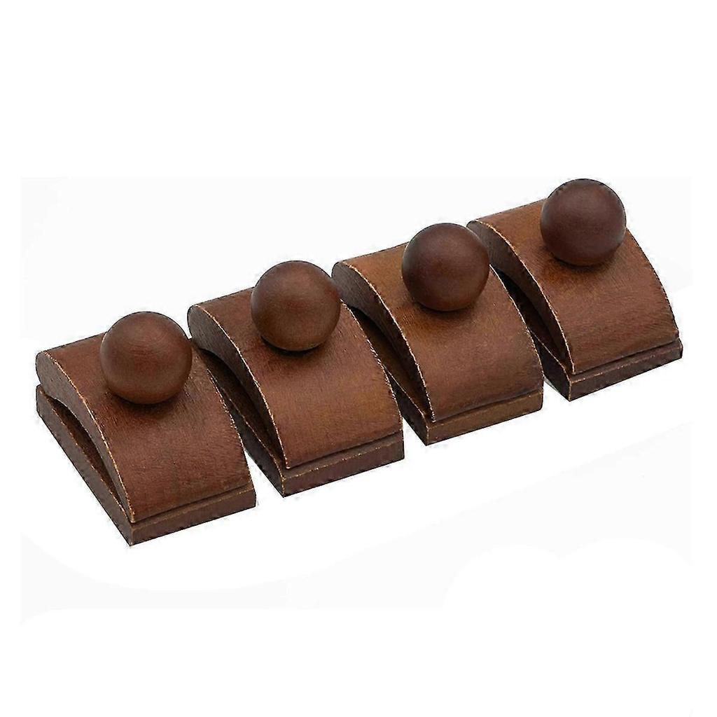 Tapestry Hangers for Wall Hangings - Wooden Blanket & Quilt Display Clips - 2 Pack Carpet Rug Hanger Clamps