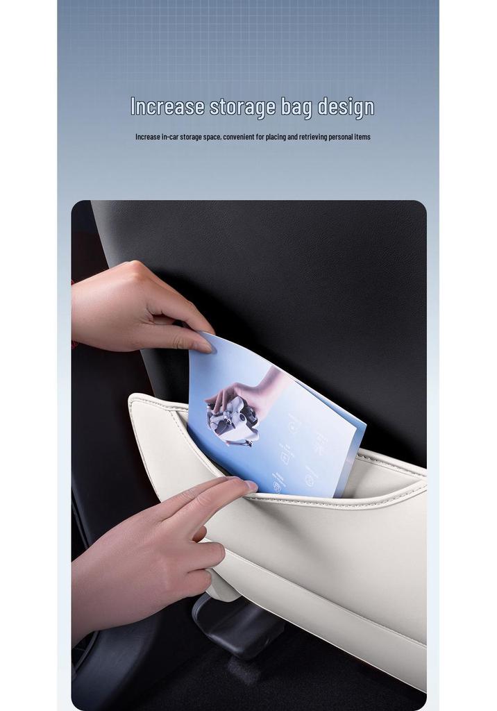 Qiyuan Q05 Rear Seat Anti-Kick Mat - Exclusive Protection for Rear Seat Back