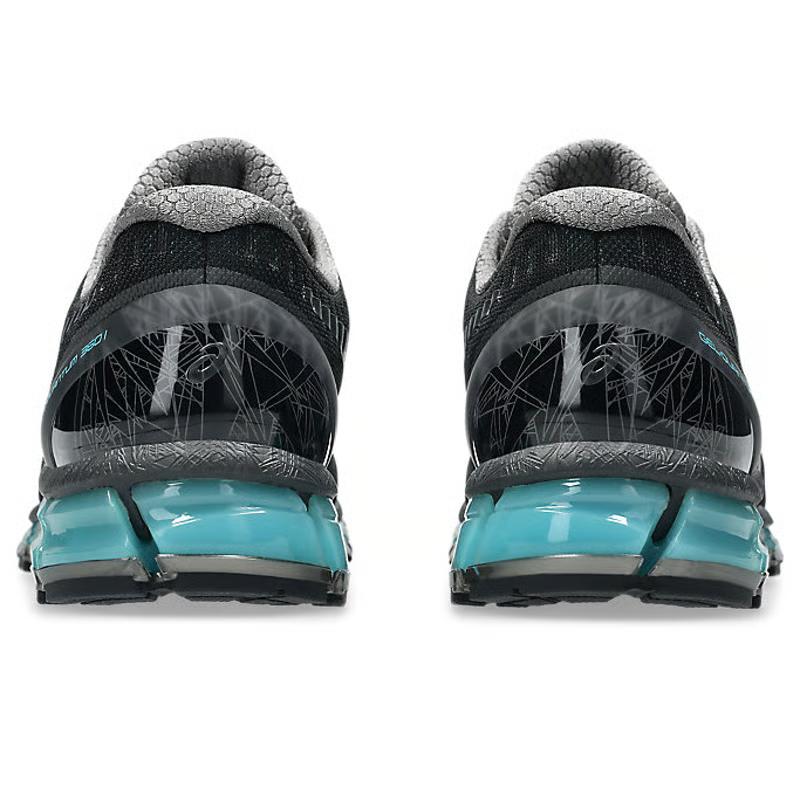 Asics Gel-Quantum 360 Fashionable Comfortable Breathable Support Running Shoes Men Sneaker Black Blue 1203A750-001