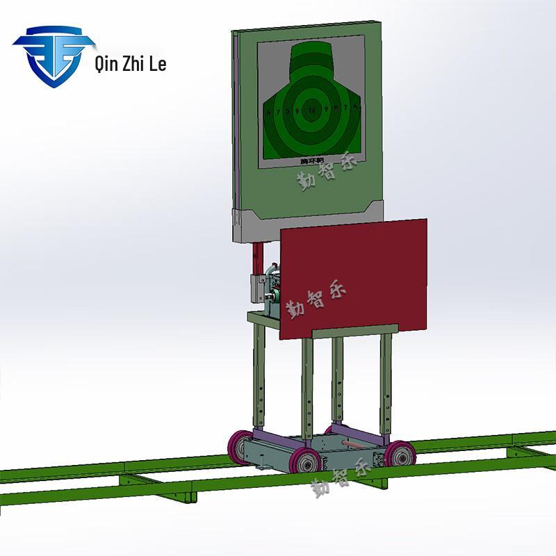 Mobile Shooting Target Cart