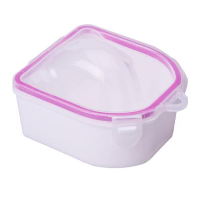 Pro Dual Layer Hand Washer Nail Bowl Soak Off Манікюрні інструменти для зняття лаку