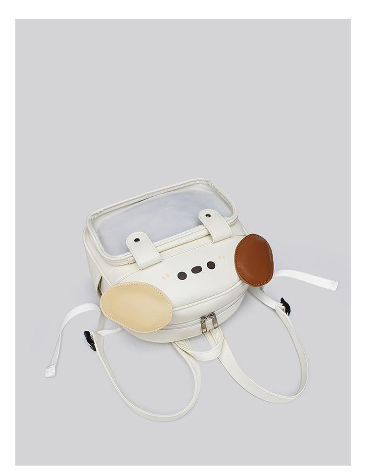 Transparent Girl Small Food Intake Student Backpack Large Capacity Versatile Small Backpack Baby Bag