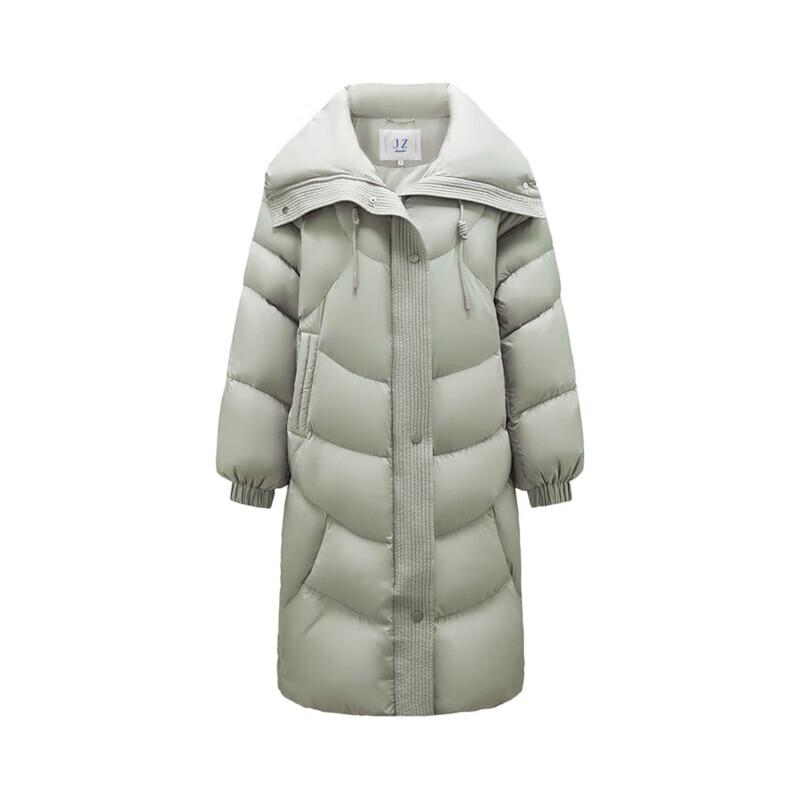 JZ ANNAKOU Light Oxygen Series Women's Puffy Drawstring Long Down Jacket