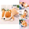 Long Corgi Plush Toys Throw Pillow Cushion Soft Stuffed Animal Doll For Xmas Birthday Gift