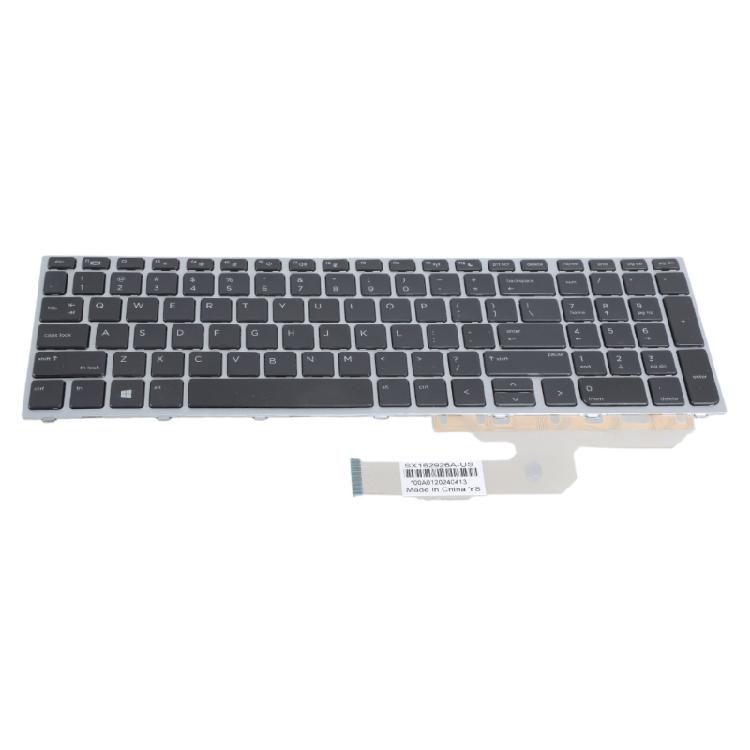 US Version Backlit Keyboard for HP Probook 450 G5 455 G5 470 G5 Silver Frame