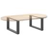 Vidaxl Nogi Do Stolika Kawowego, 2 Szt., Antracyt, 70X(30-31) Cm, Stal