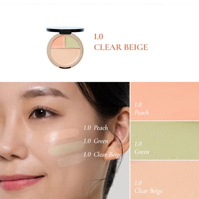 The Saem Cover Perfection Triple Foundation Balm (3 barvy)