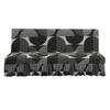Stretch Armless Futon Cover with Skirt Printed Folding Sofa Bed Cover Washable Sofa Couch Cover Furniture Bed Protector S M L