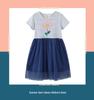 "Spring Summer Girls' Mesh Dresses - European and American Style”