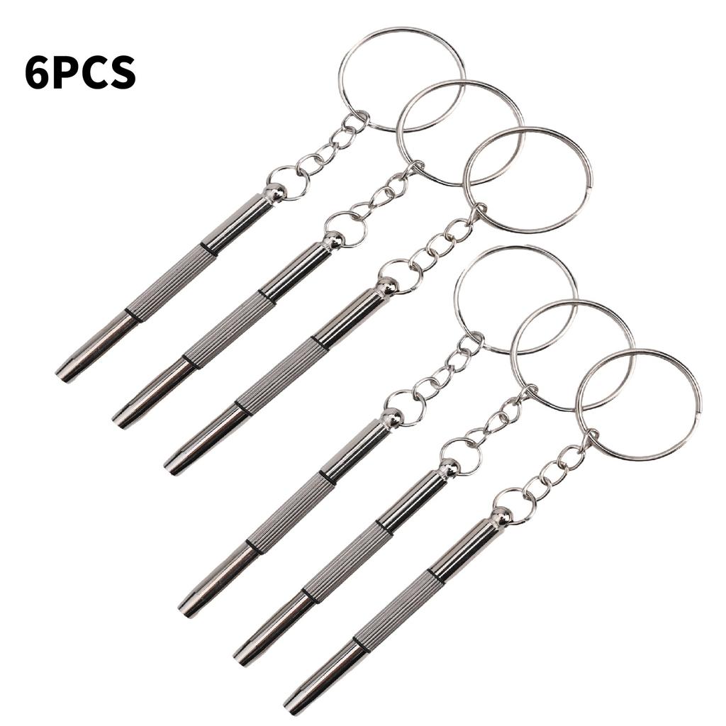 3PCS Portable Stainless Steel 3-in-1 Screwdriver Set For Eyeglass Watch Mobile Device Screw Repair Home Hand Tools