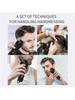 Professional USB Rechargeable Hair Clipper & Beard Trimmer, Cordless, Ideal Gift for Men