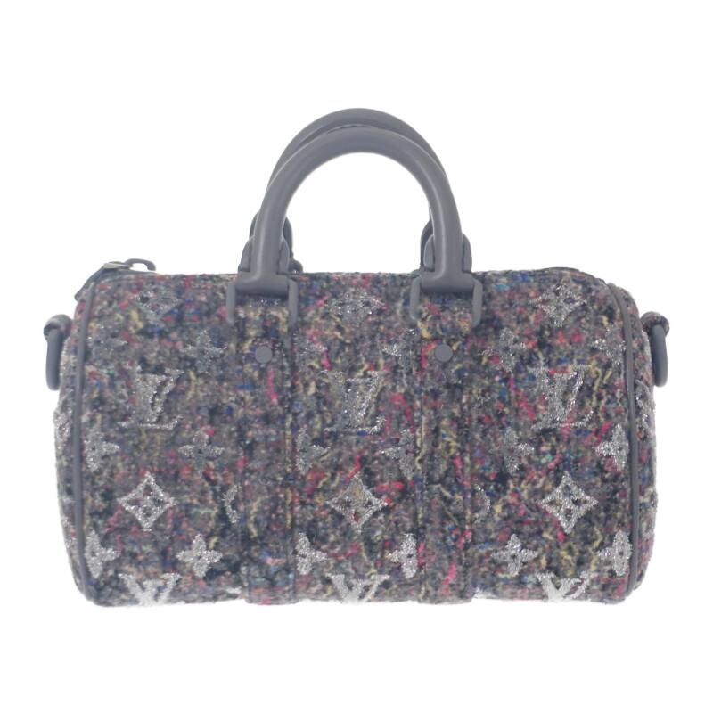 

LOUIS VUITTON M80821 Shoulder Bag gray leather/felt Women