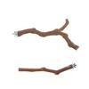 Bird Perch Stand Natural Wooden Stand Branch Chewing Stick Training Climbing Toy Bird Cage