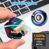 Metal Cube Spinner Fidget Toy Fingertips 3D Puzzle Gyro Gear Sensory Anti Stress Relief Educational Games for Kids Adults