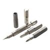 2Pcs Hex Shank Magnetic Converter for 6.35mm 1/4Inch Screwdriver Insert Bit Adapter To 4mm Bit Shape Socket Holder Tool
