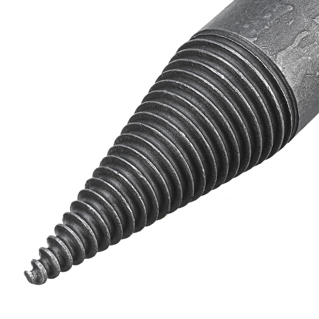 Log Wood Splitting Electric Hammer Drill Bit Splitter Cone Firewood Split