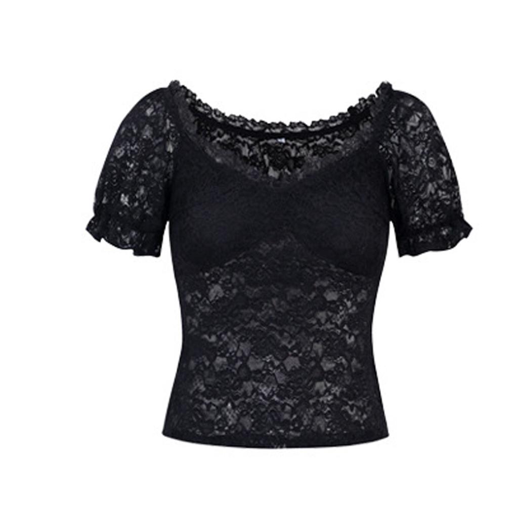 Women's Strapless And Navel Exposed Hollow Solid Color Knitted Top