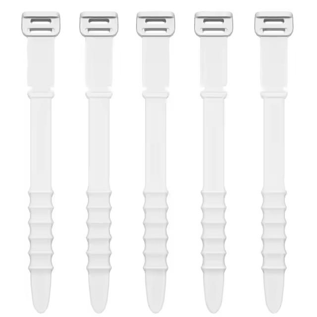 Silicone Cable Ties, Cord Organizer, Cable Straps, Reusable Cord Ties, Travel Cable Organizer, Cute Elastic Tie, Wire Ties