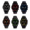 Quartz Watch Portable Adjustable Male Breathable Hollow Holes Sports Watch for Outdoor