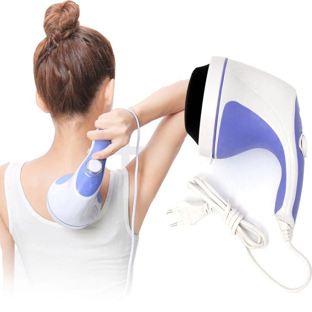 Relaxation Electric Handheld Body Massager with 5 Massage Heads Cellulite Massager Foot