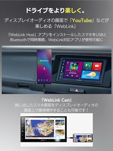 Pioneer Display Audio DMH-SZ500 6,8 Zoll 2D Kabelloses Apple CarPlay Android Auto Bluetooth Carrozzeria