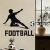 Soccer Theme Wall Decal For Bedroom Living Room Sports Home Wall Decoration