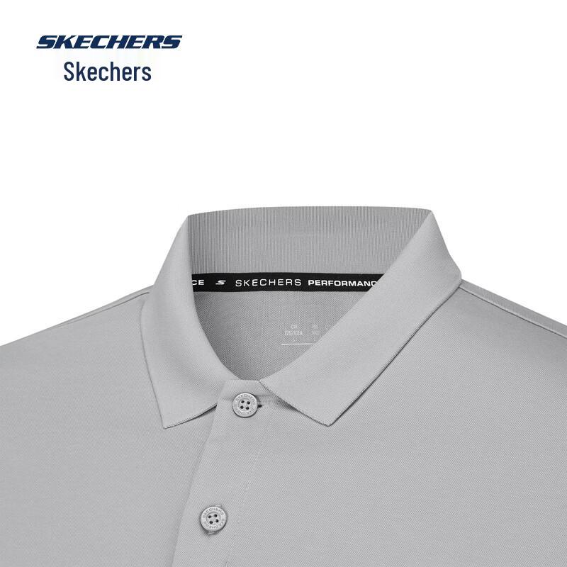 Skechers Men's Knitted Short Sleeve Polo Shirt P226M006