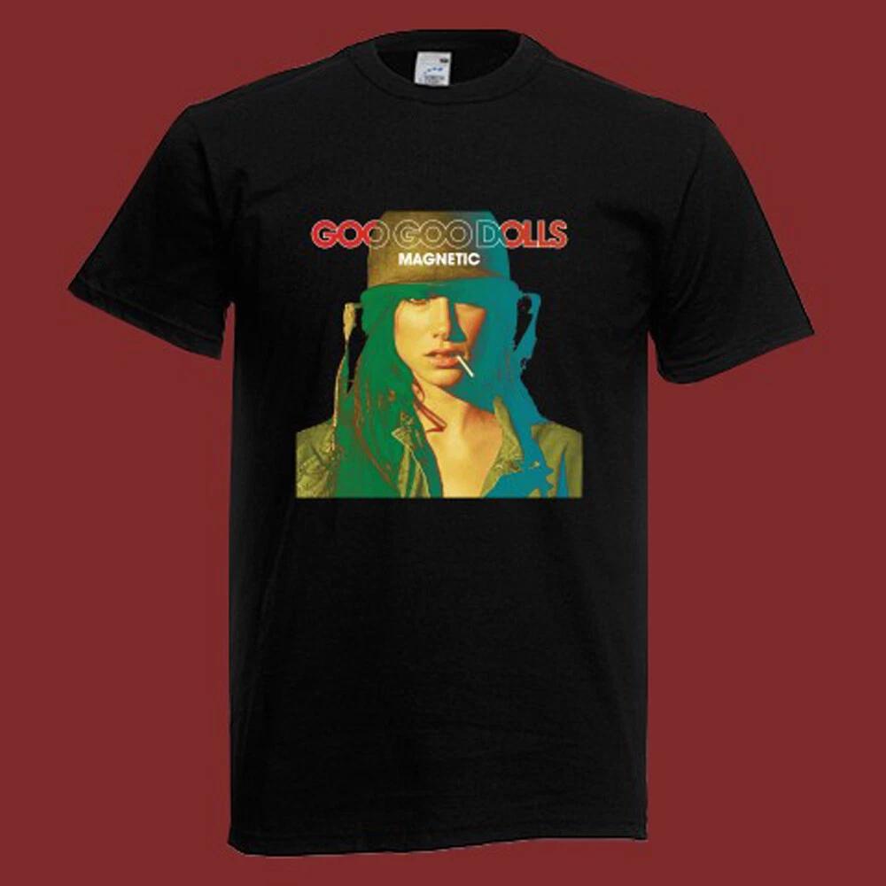 Men s and Women s T-shirts Goo Goo Dolls Magnetic Men s Black Size S-5XL S