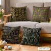 African Tribal Pattern Cushion Cover Soft Plush Fabric DoubleSided Printed Cushion Covers for All Seasons Modern HomeDecor Gift