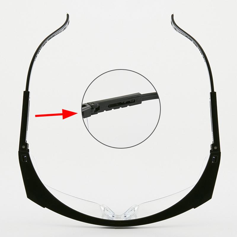 1/10pcs Retractable Protective Eyewear, Lab Goggles, Wind and Dust Proof Industrial Protective Eyewear for Outdoor Riding, Climbing, Running