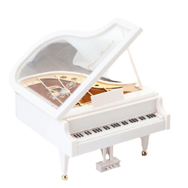 Retro Classic Dancer Ballerina Piano Clockwork Hand Crank Xmas Valentine Gift
