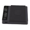 Coffee Scale with Timer 0.1g High   Rechargeable Coffee Scale with Backlit Screen Anti Slip Mat Black