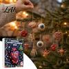 Medical Student Gift Anatomy Advent Calendars 2026 24 Days Organs Ornaments Christmas Countdown Calendar 2D Pendant Decoration Acrylic Human