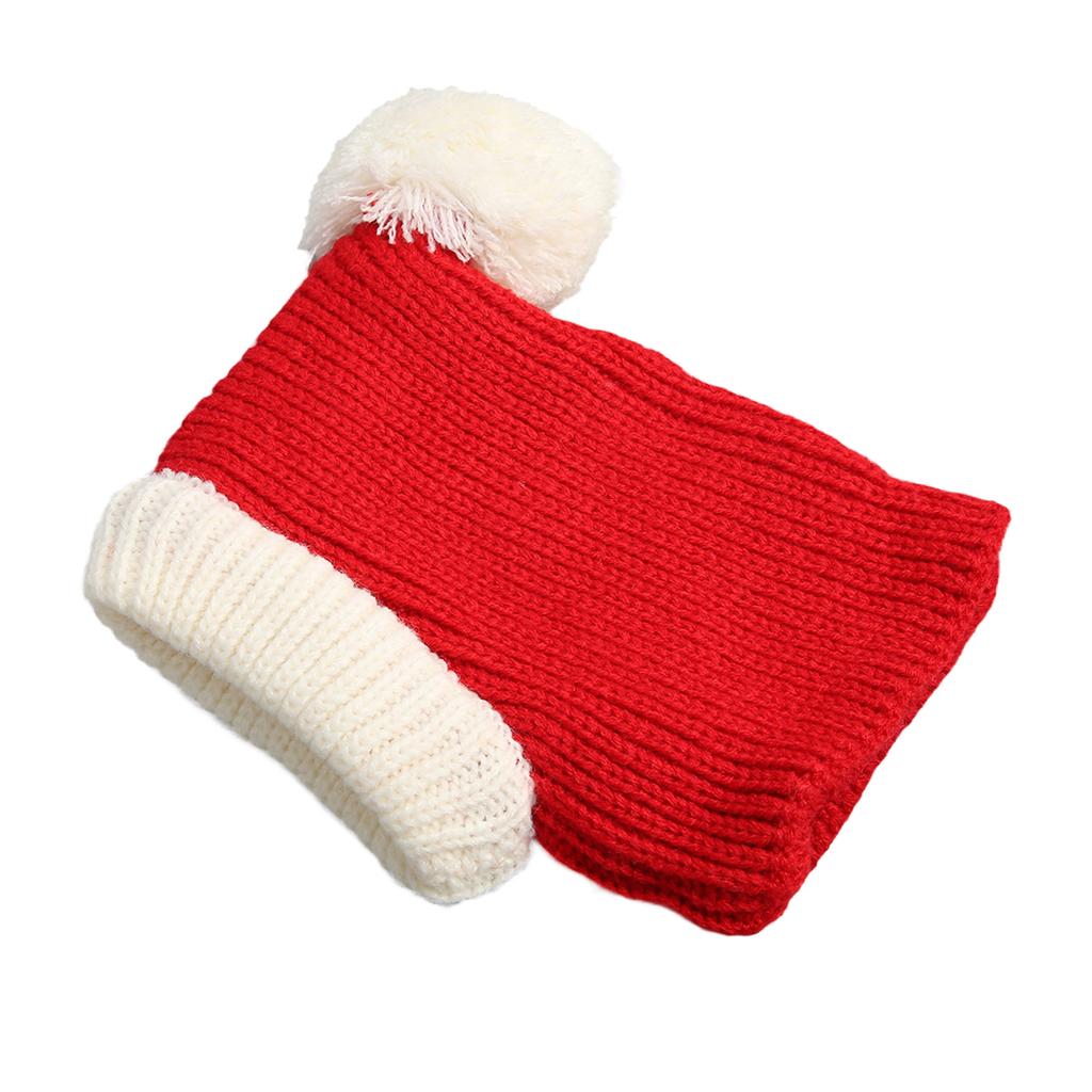 Świąteczny Kapelusz dla Psa Świąteczne Nakrycie Głowy dla Kota Strój Zimowy Kostium Ciepły do Zabawy w Domu