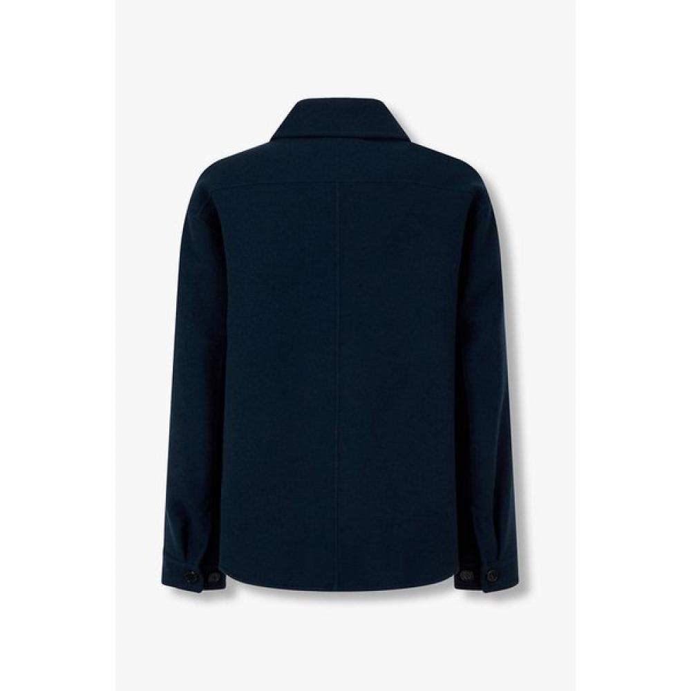 Tomboy Men Outer Pocket Wool Open Button Jumper 91m5413302ar