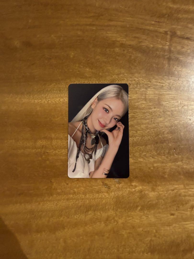 

[USED] Itzy ringo rear trading card