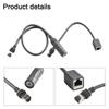 Til Starlink Ethernet-adapter med IP68 vandtæt beskyttelse Rektangulært kabel til pålidelig netværksforbindelse og nem opsætning