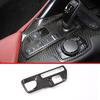 Real Carbon Fiber For Toyota Supra MK5 A90 2019-2025 Center Console Steering Wheel Interior Gear Decoration Mirror Trim Sticker