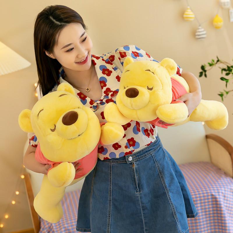 Pooh Plush Toy Animal Cartoon Stuffed Doll With Pp Cotton For Kids Bedroom Decor
