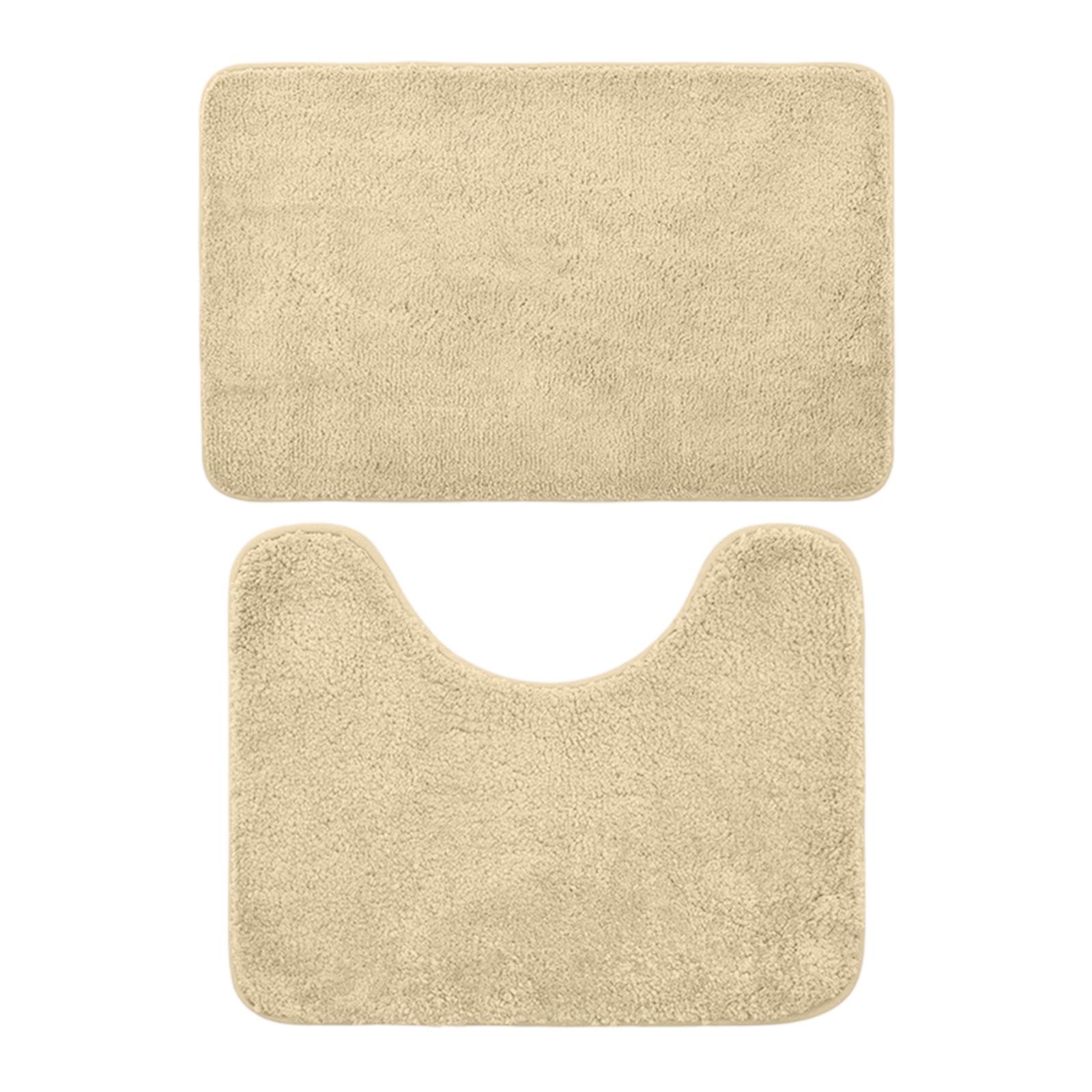 

Toilet Rugs U Shaped Washable Bath Rugs For Bathroom Non Extra Soft And Absorbent Microfiber Bath Mat Plush Comfortable Contours Bath Rugs For Toile L верблюд
