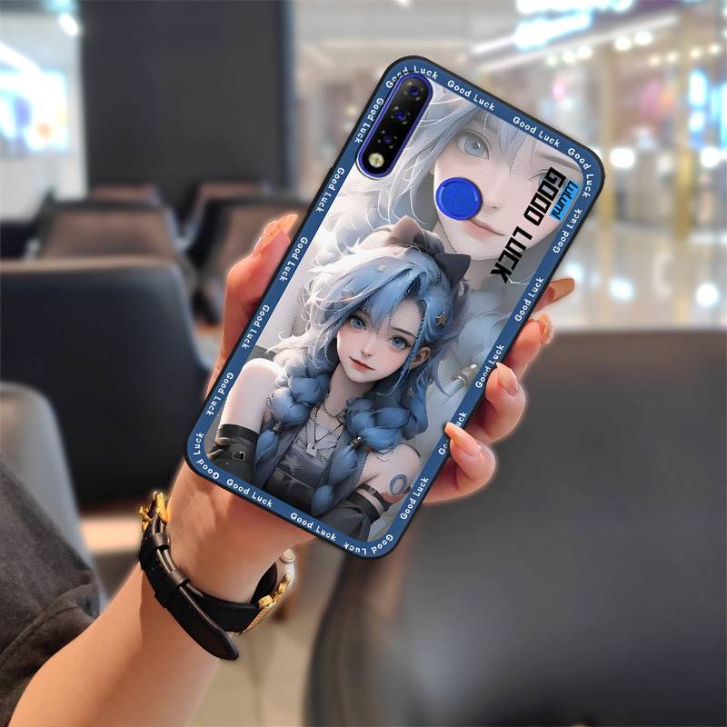 Shockproof Cute Phone Case For Tecno Spark4/Camon12/KC8 Full Wrap Durable Soft Case Fashion Design Silicone Back Cover