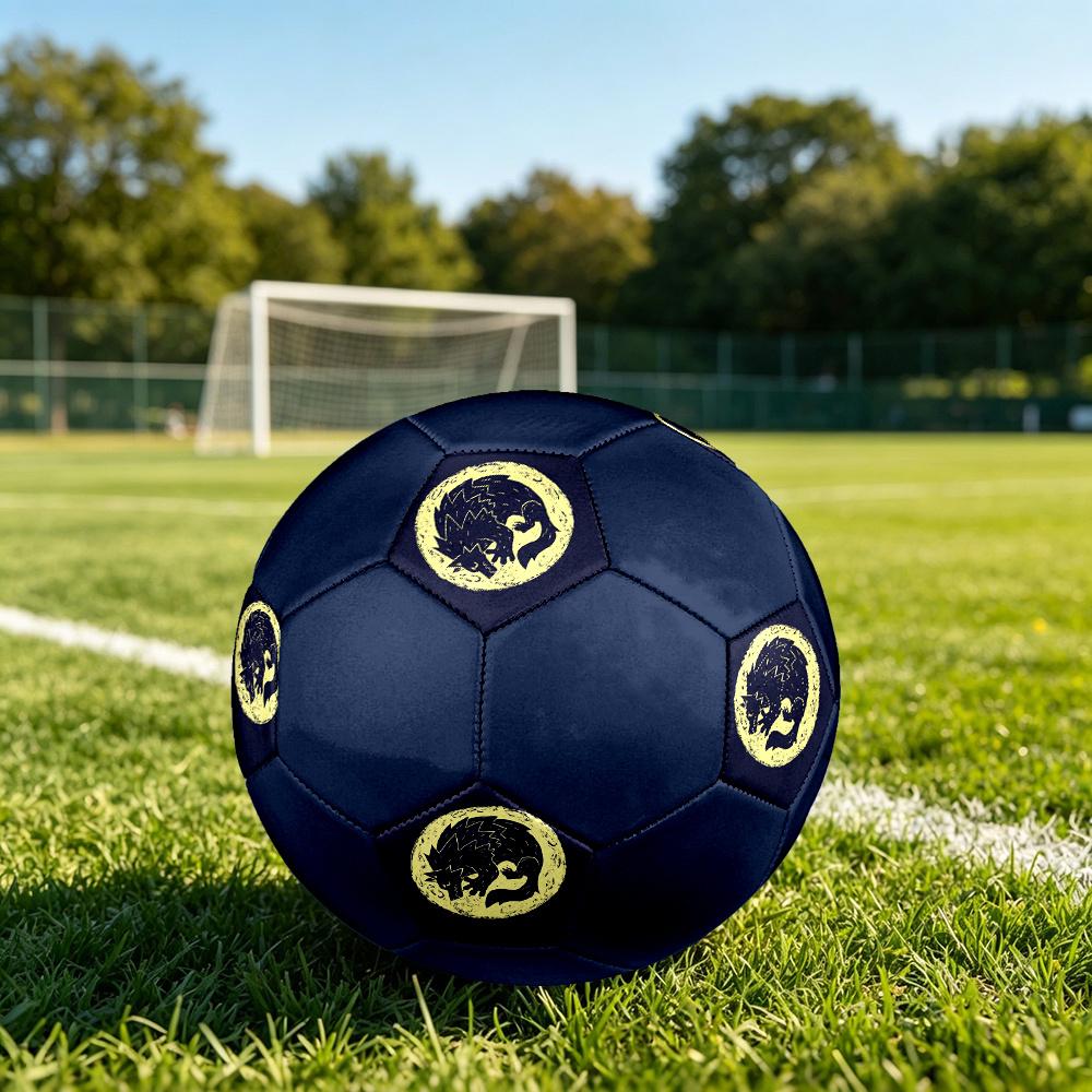 1PC Wolf Moon Soccer Ball Size 5 Football Machine Sewn Indoor/Outdoor Universal Football Gift W82