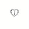 Bobisty Navel Ring 14G Heart Snake Butterfly CZ Dangling Belly Ring for Women Stunning Belly Button Piercing Jewelry