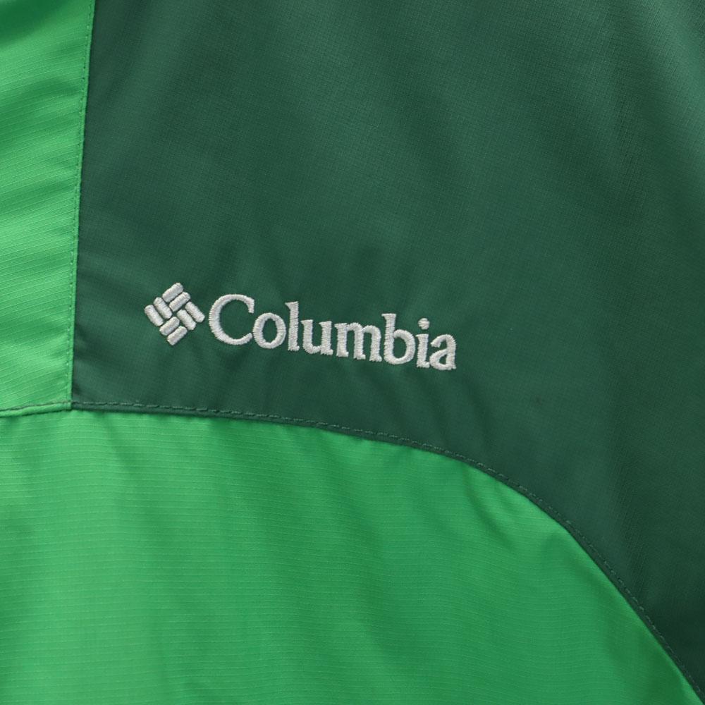 Columbia PM3624 Long Sleeve Decruz Summit Jacket S Green System Outdoors Men's Used