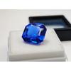 Natural Blue Sapphire 10 Ct Asscher Cut Certified Beautiful Loose Gemstone