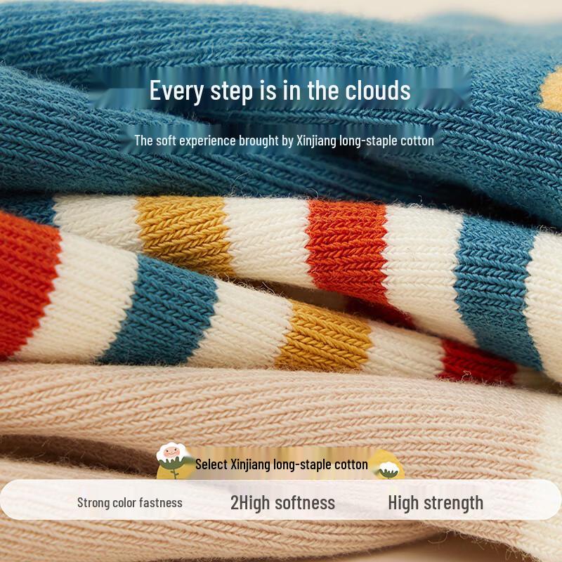 Nido Bear Baby Boy Breathable Cotton Socks