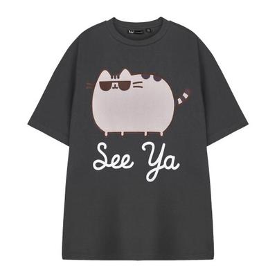 Pusheen Unisex-Erwachsene See Ya Kurzarm-T-Shirt